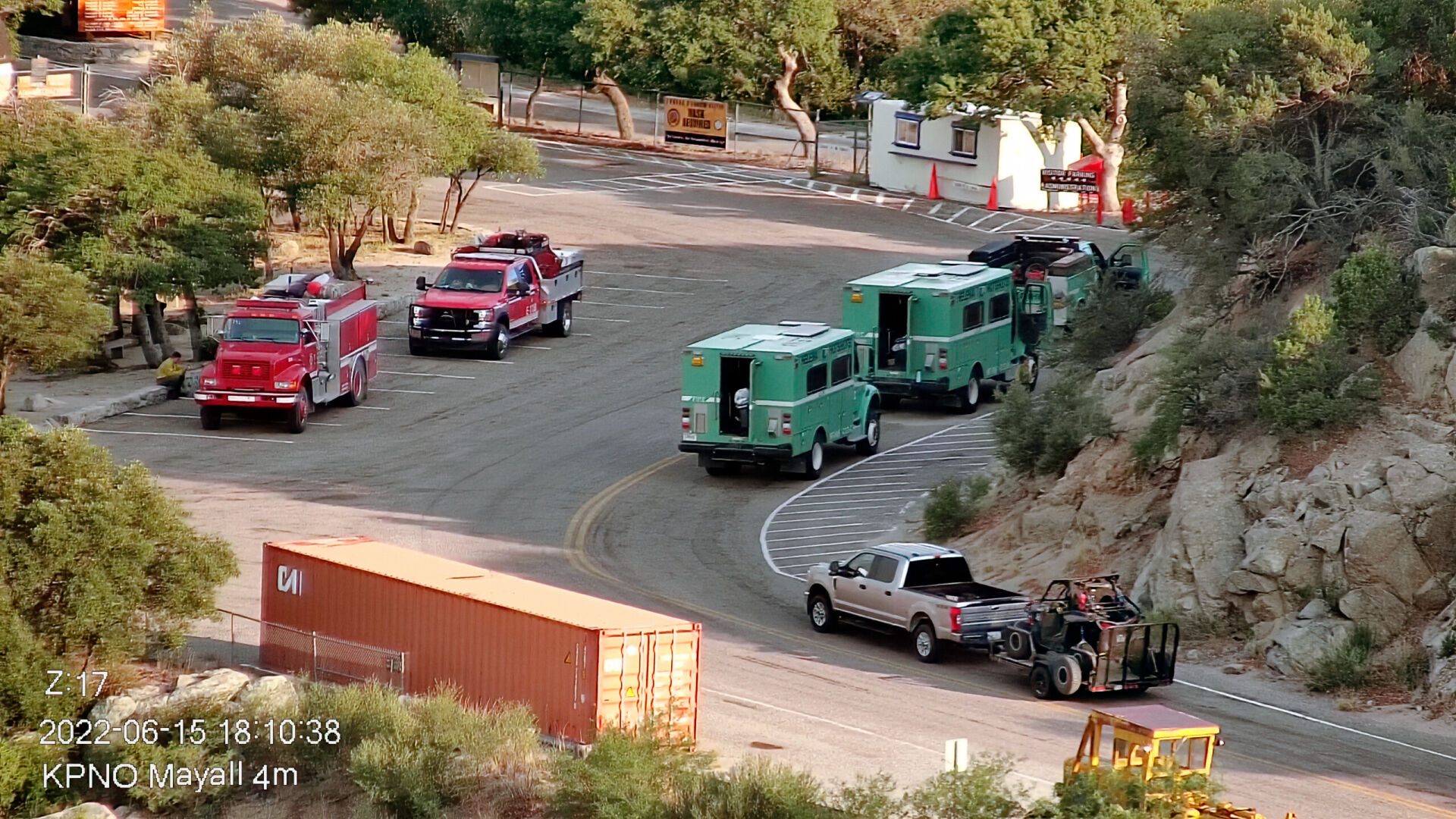 Contreras Fire, Kitt Peak National Observatory, 2022